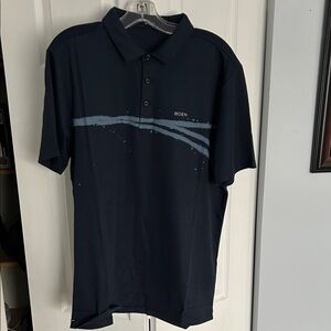 Men's Navy Golf Polo Shirt NWT